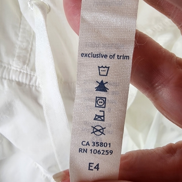 Lululemon Stow N Go Jacket Off White Sheer Size 8 Lightweight Packable Hooded - Picture 16 of 16